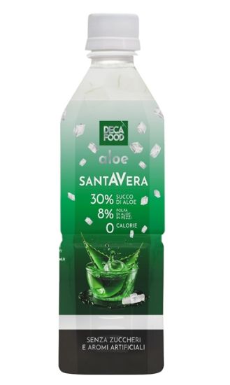 Picture of BEVANDA ALOE VERA 12pz 500ml BOTTIGLIA SANTAVERA S/Z - SANTAVERA