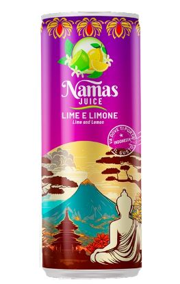Picture of BEVANDA NAMAS JUICE 12pz 250ml LATTINA LIME LEMON