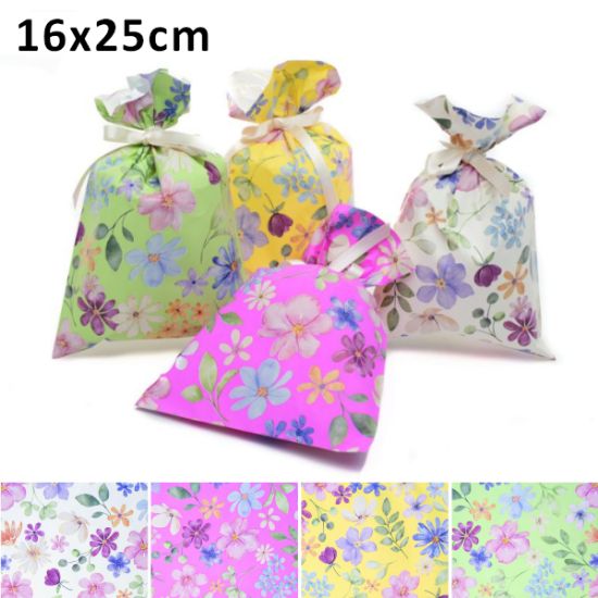 Picture of BUSTA REGALO CELLO DECOR MIRAFIORE 16X25 100pz
