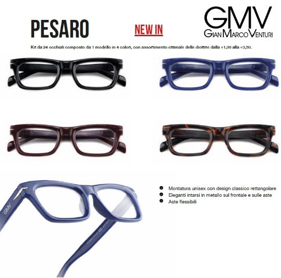 Immagine di OCCHIALI GRAD. GMV PESARO (da 1.00 a 3.50) 24pz