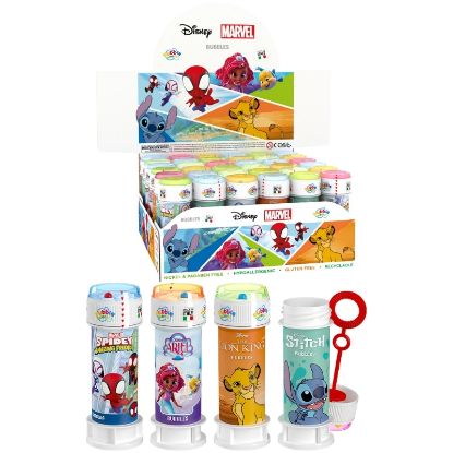 Picture of GIOCHI BOLLE SAPONE CON GIOCO 36pz DISNEY MARVEL MIX