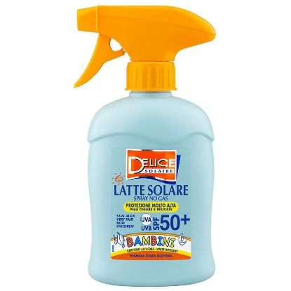 Picture of SOLARI DELICE LATTE SPRAY BABY 250ml FP50+ PROTEZIONE MOLTO ALTA - C12