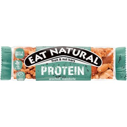 Picture of EAT NATURAL BARRETTE 12pz PROTEIN ARACHIDI MANDORLE - SENZA GLUTINE