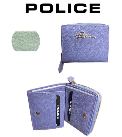 Picture of PORTAFOGLIO DONNA POLICE MATCHA ICE - VERA PELLE