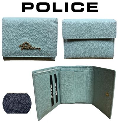 Picture of PORTAFOGLIO DONNA POLICE NAVY - VERA PELLE