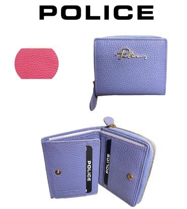 Picture of PORTAFOGLIO DONNA POLICE METAL PINK - VERA PELLE
