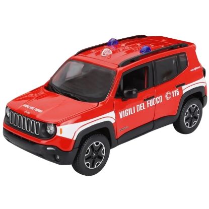 Immagine di GIOCHI AUTO 1:24 JEEP RENEGADE VIGILI DEL FUOCO 1pz BBURAGO