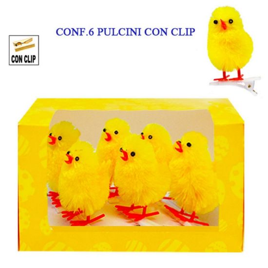 Picture of PULCINI CON CLIP SET 6pz