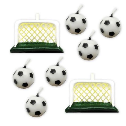 Picture of CANDELINE PALLONI CALCIO 6pz + 2pz PORTE
