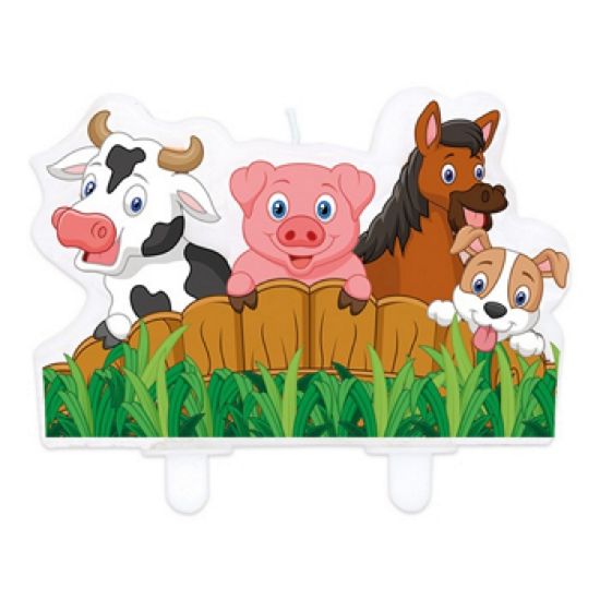 Picture of CANDELINA MAXI SAGOMATA FARM 11X8cm