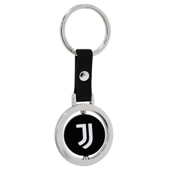 Immagine di PORTACHIAVI CON PIASTRINA GIREVOLE JUVENTUS 1pz