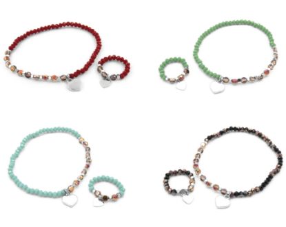 Picture of PARURE BRACCIALE + ANELLO DONNA NAVIGARE 4pz + SCATOLA REGALO - W2026