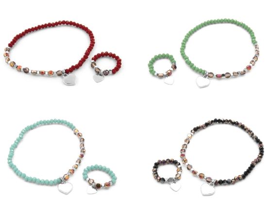 Picture of PARURE BRACCIALE + ANELLO DONNA NAVIGARE 4pz + SCATOLA REGALO - W2026