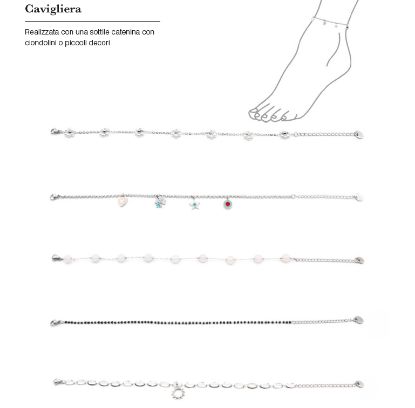 Picture of CAVIGLIERA DONNA NAVIGARE 5pz + SCATOLA REGALO - W2026