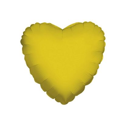 Picture of PALLONCINO MYLAR 46cm CUORE ORO