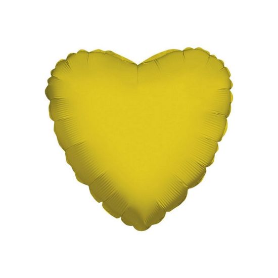 Picture of PALLONCINO MYLAR 46cm CUORE ORO