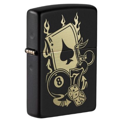 Immagine di ZIPPO ACCENDINO GAMBLING 1pz