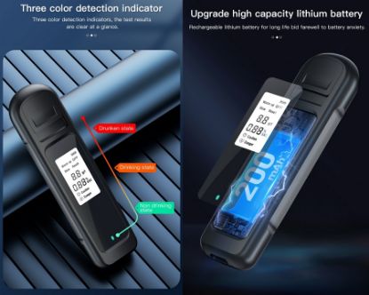 Immagine di ALCOL TESTER ETILICO ELETTRONICO 1pz