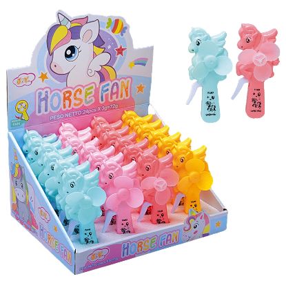 Picture of CARAMELLE TOYS HOURSE FUN 24pz 5gr - JOYGUM