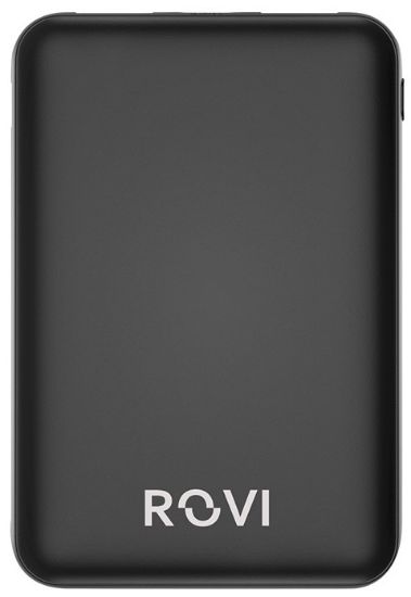 Immagine di BATTERIA ESTERNA POWERBANK 5000mAh BLACK 2p USB + 1p TYPE-C - ROVI