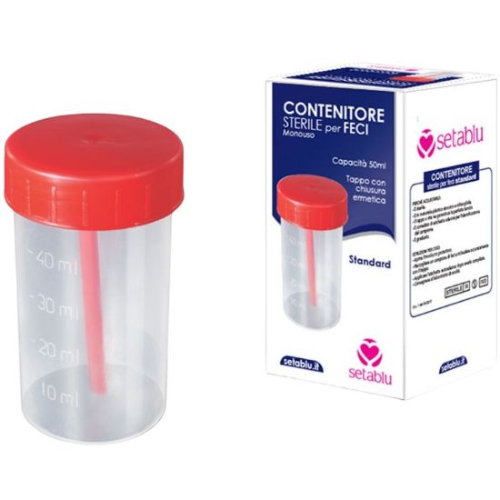 Immagine di CONTENITORE PER FECI STERILE 1pz 60ml