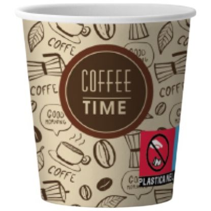 Immagine di BICCHIERI BEVANDE CALDE 50pz 80cc CAFFE ASPORTO