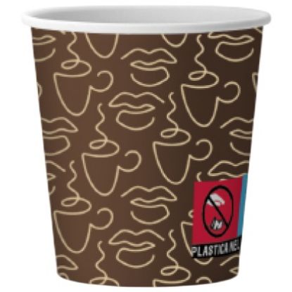 Immagine di BICCHIERI BEVANDE CALDE 50pz 80CC CAFFE ASPORTO