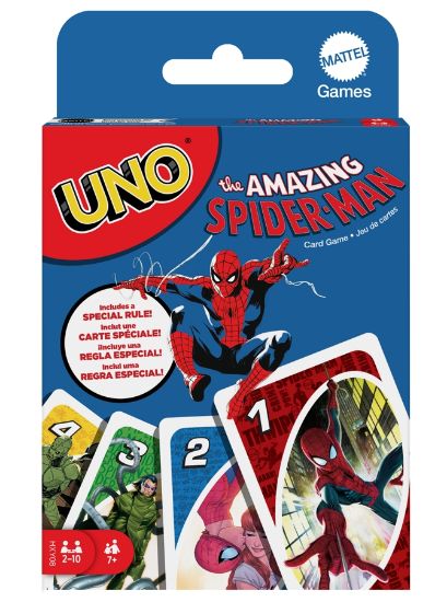 Immagine di CARTE DA GIOCO UNO MATTEL AMAZING SPIDERMAN 1pz