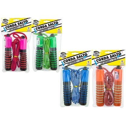 Immagine di GIOCHI CORDA SALTO 255cm CON CONTATORE 1pz TEOREMA