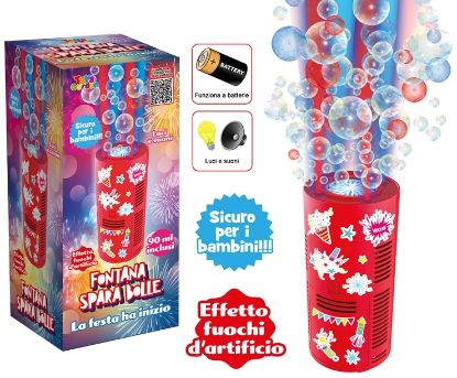 Immagine di GIOCHI FONTANA SPARA BOLLE ELETTRONICA PARTY