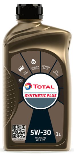 Picture of TOTAL SYNTHETIC PLUS 5W30 LT.1 SINTETICO B/D - ACEA A5/B5 - API SL/CF