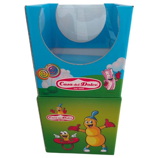 Immagine di ESPOSITORE CARAMELLE BOX CASA DEL DOLCE VUOTO