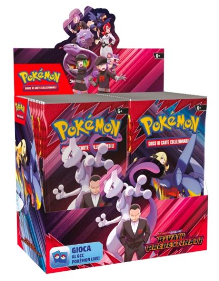 Immagine di CARTE DA GIOCO POKEMON 1x10pz SV10 RIVALI PREDESTINATI  (V.6,00)