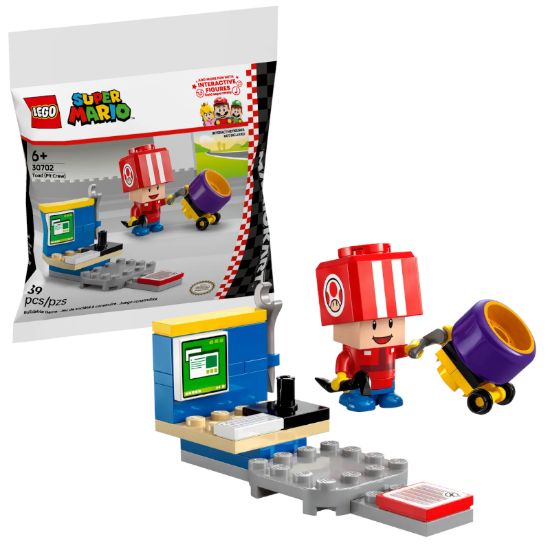 Picture of LEGO SUPER MARIO TOAD (PIT STOP) MARIO KART