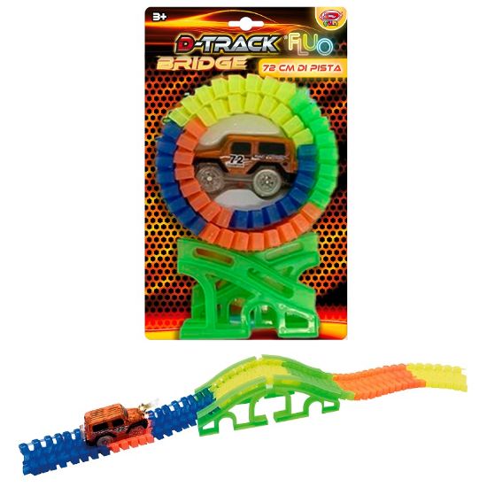 Immagine di GIOCHI D-TRACK FLUO BRIDGE 1pz