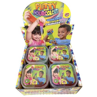 Immagine di GIOCHI PUTTY FOURCOLORS 1pz