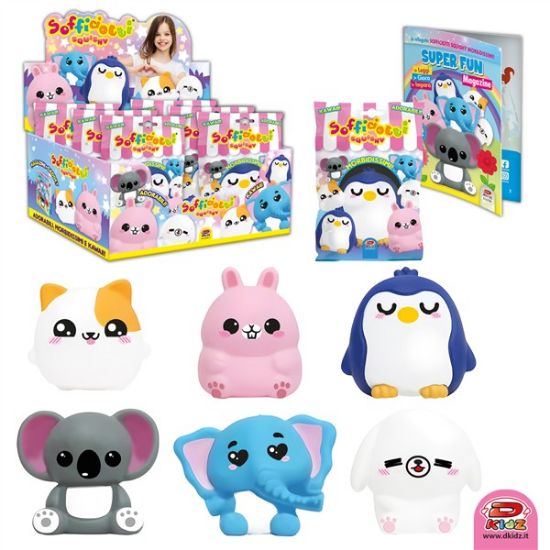 Immagine di GIOCHI SOFFICIOTTI SQUISHY MORBIDISSIMI 1pz