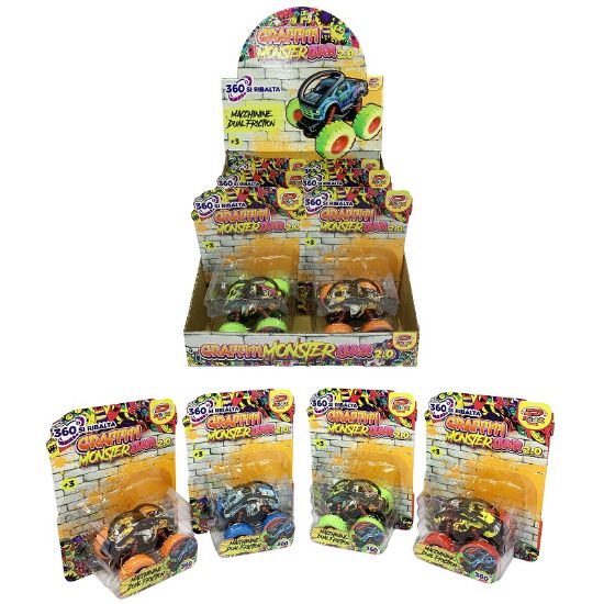 Picture of GIOCHI GRAFFITI MONSTER CARS 1pz
