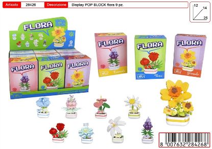 Immagine di GIOCHI COSTRUZIONI POP THE BLOCK 1pz FLORA