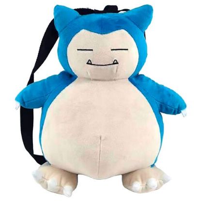 Immagine di PELUCHES POKEMON 35cm - 1pz SNORLAX con zaino