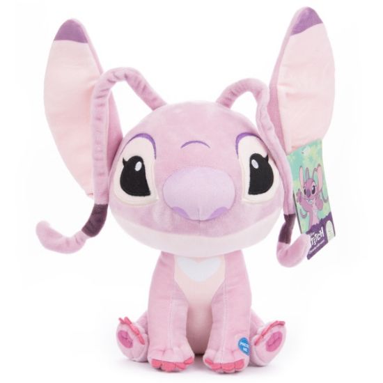 Picture of PELUCHES DISNEY 35cm - 1pz STITCH ANGEL ROSA
