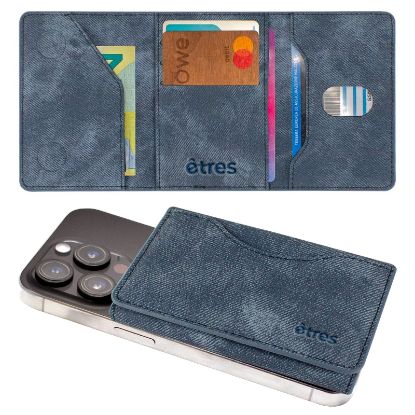 Immagine di PORTAFOGLIO UNISEX 1pz ETRES2 BLUE JEANS + SCATOLA REGALO E BORSA