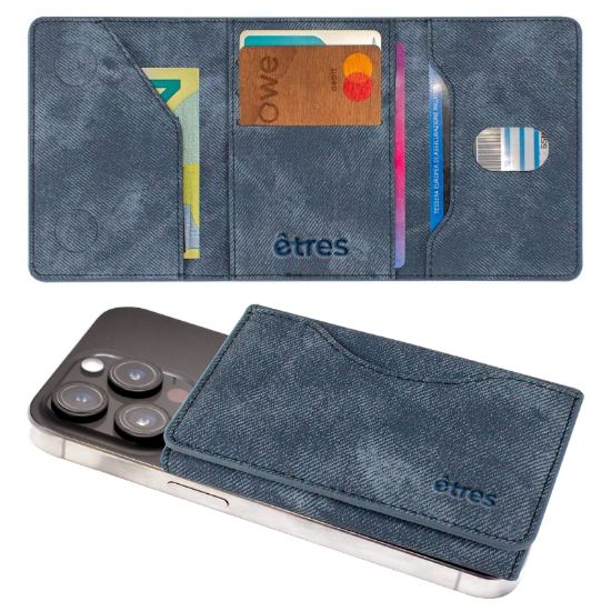 Picture of PORTAFOGLIO UNISEX 1pz ETRES2 BLUE JEANS + SCATOLA REGALO E BORSA