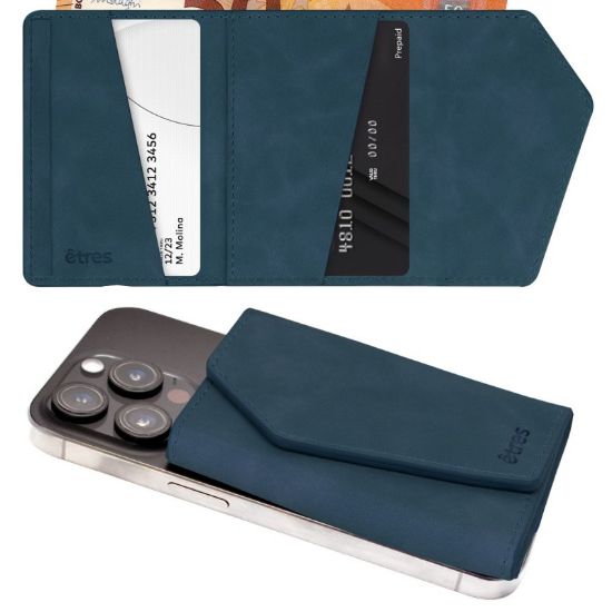 Picture of PORTAFOGLIO UNISEX 1pz ETRES2 SMART EASY BLUE + SCATOLA REGALO E BORSA
