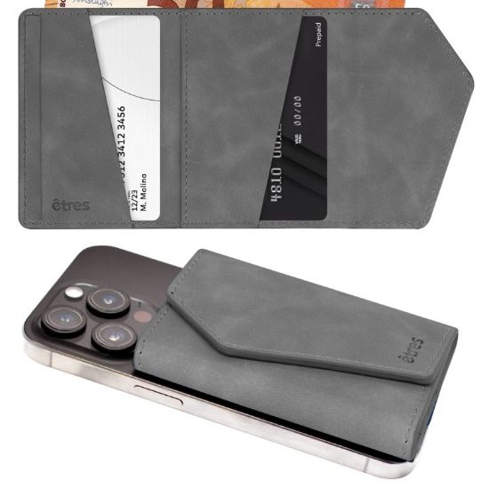 Picture of PORTAFOGLIO UNISEX 1pz ETRES2 SMART EASY LIGHT GRAY + SCATOLA REGALO E BORSA