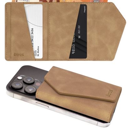 Picture of WALLET UNISEX 1pz ETRES2 SMART EASY LIGHT BWOWN + GIFT BOX AND BAG