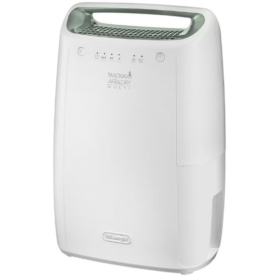 Picture of DEUMIDIFICATORE DE LONGHI DEX212SF con 12L / 24h Capacità Tanica 2.1L 300W Bianco