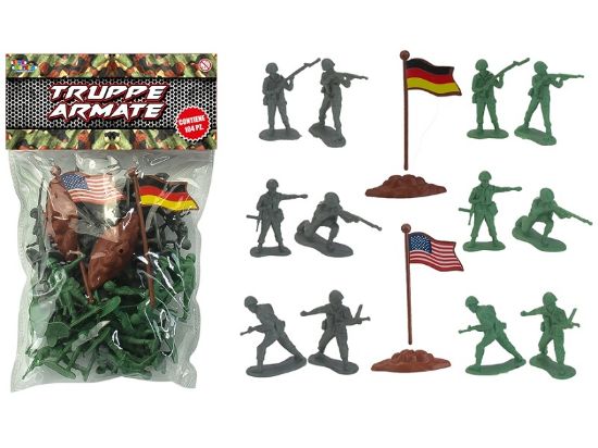 Immagine di GIOCHI BUSTA SOLDATINI MAXI 1x104pz