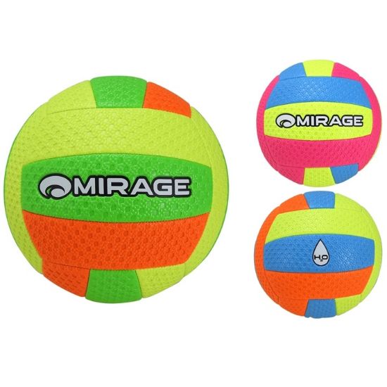 Immagine di PALLONE BEACH VOLLEY GOMMATO 1pz SGONFIO