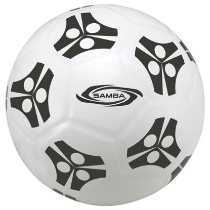Immagine di PALLONE CALCIO SAMBA GOMMA PESANTE 300gr 1pz size5 SGONFIO